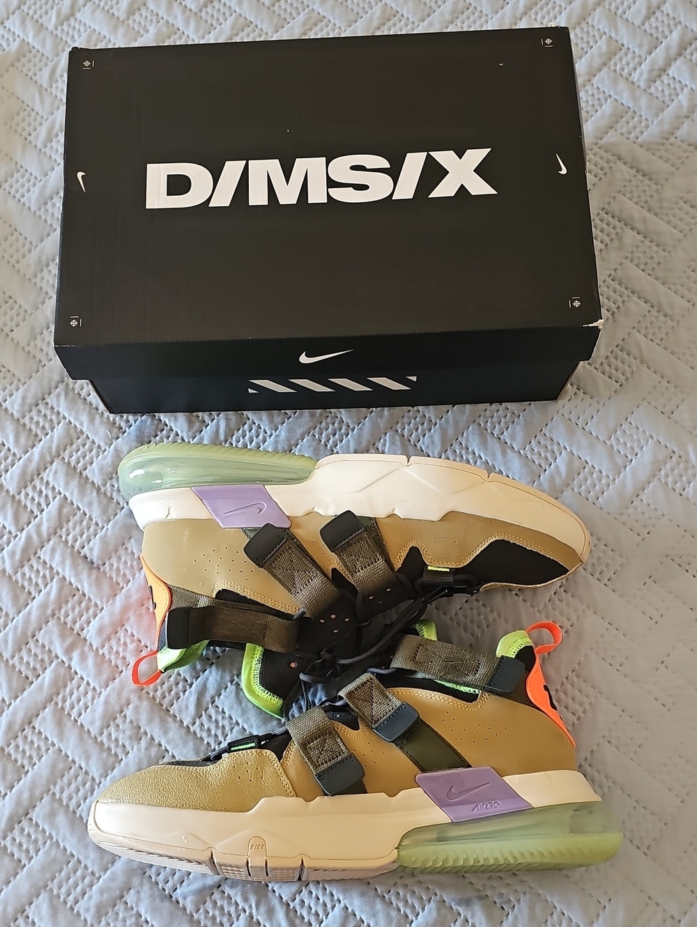 Nike Air Max Edge 270 Parachute Beige Size(12)men - Picture 9 of 10